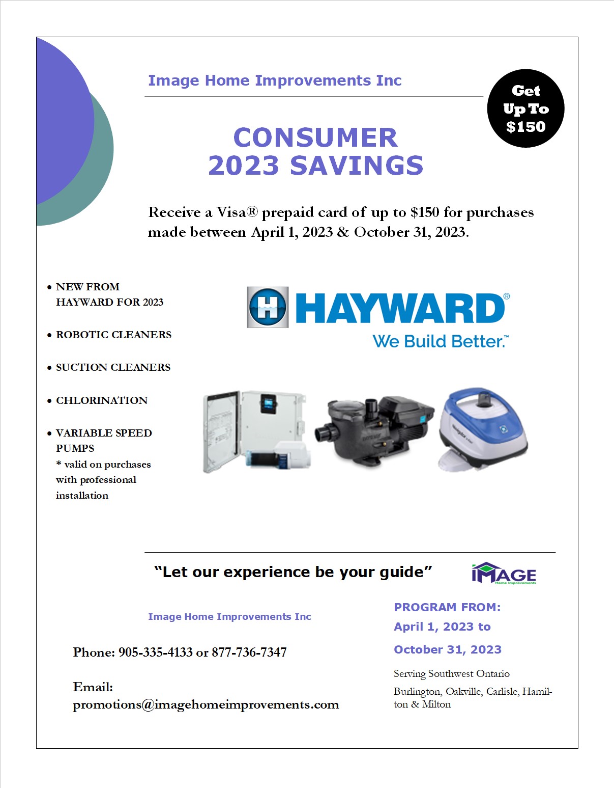 Hayward Consumer Rebates